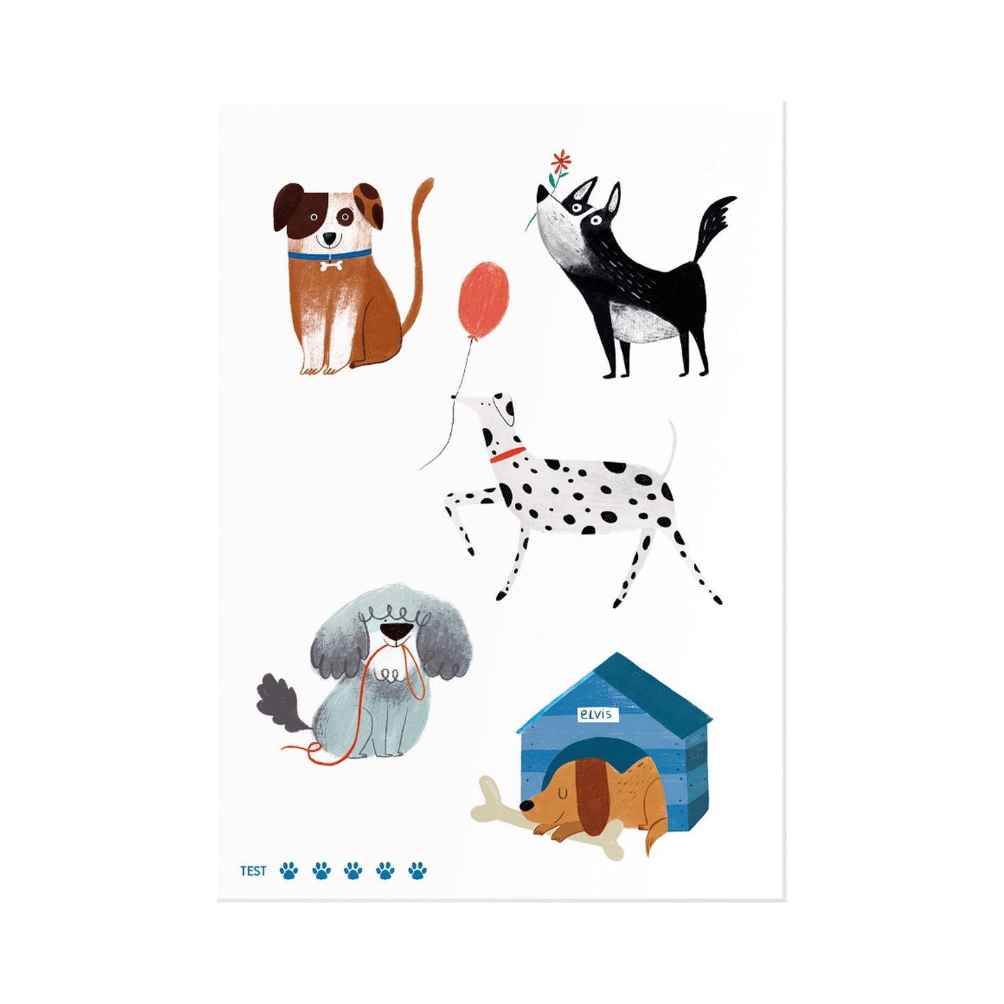 Dog Tattoos Set de tatuajes temporales · Londji