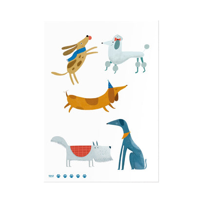 Dog Tattoos Set de tatuajes temporales · Londji