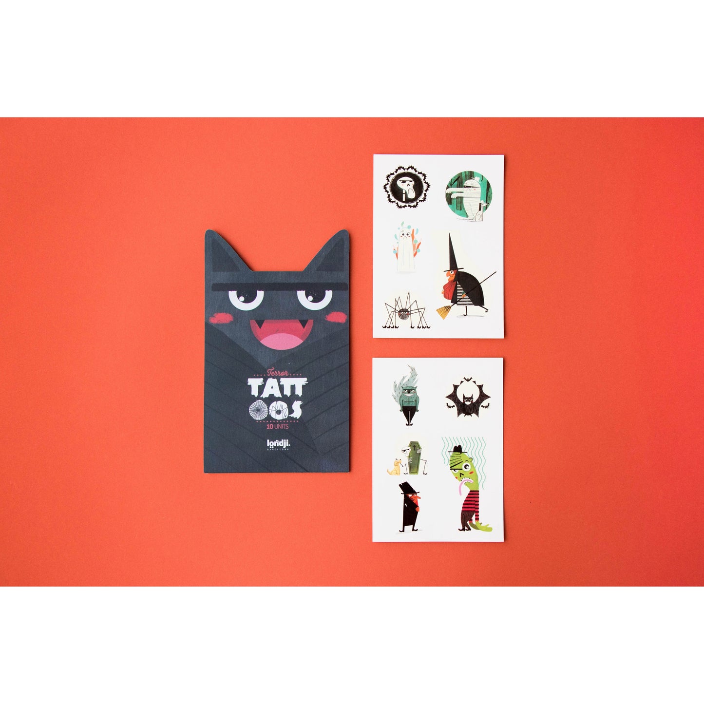 Terror Tattoos -Set de tatuajes temporales · Londji