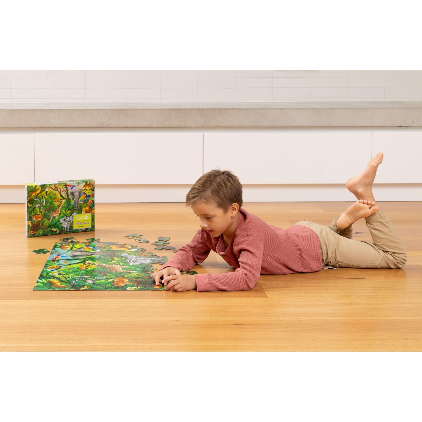 Puzzle Holográfico – Paraíso en la Jungla (100 piezas)