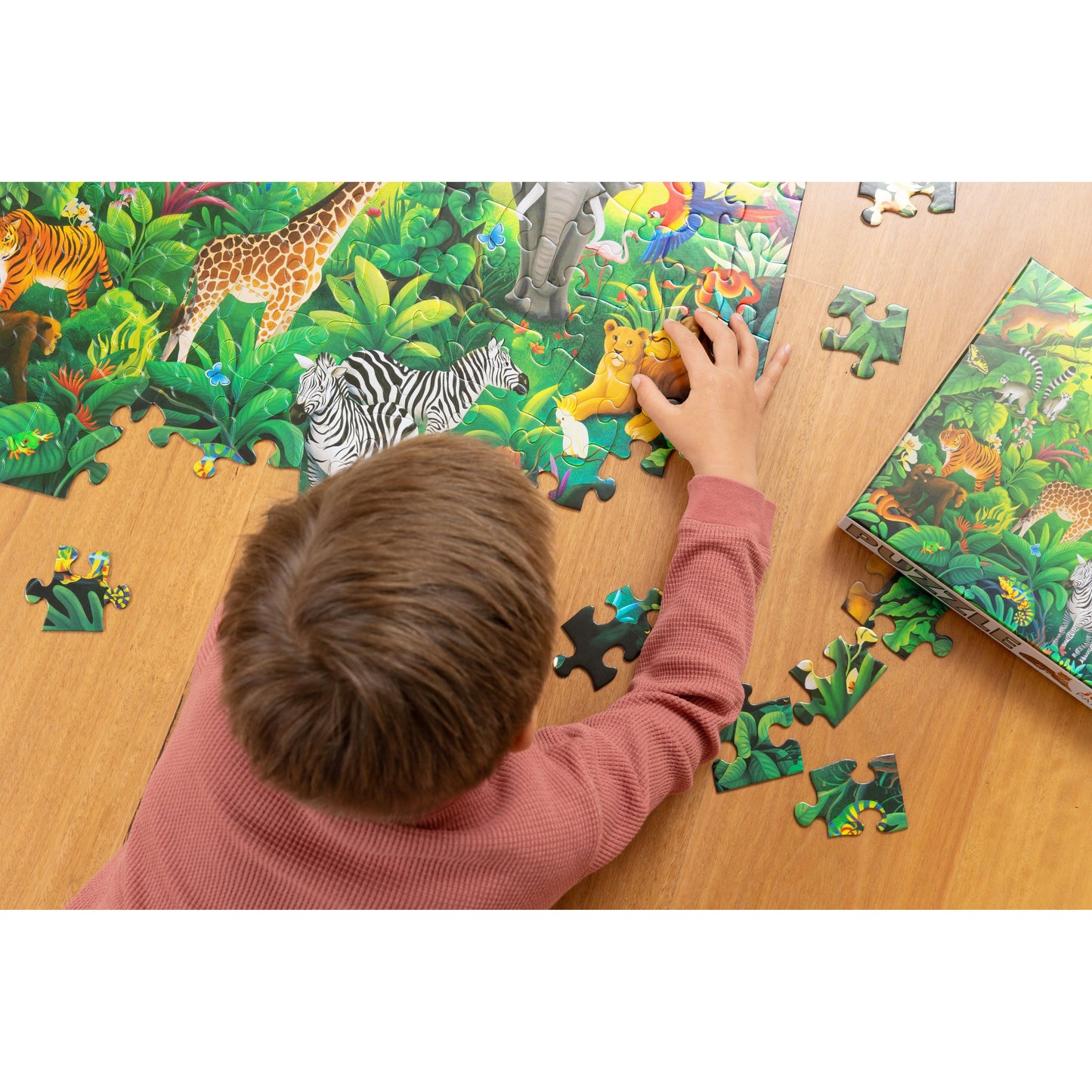 Puzzle Holográfico – Paraíso en la Jungla (100 piezas)