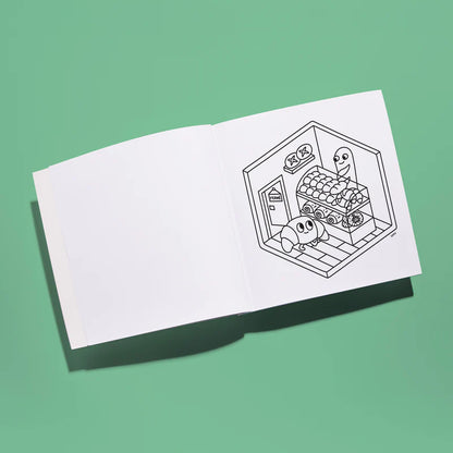 Mini Libro de Colorear “Cozy Art – Café de Paris” – OMY