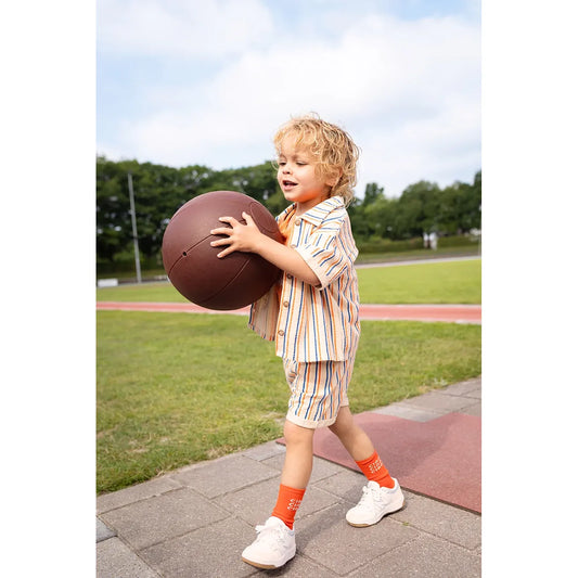 Pantalón corto chino de rayas finas para bebé – Sproet & Sprout