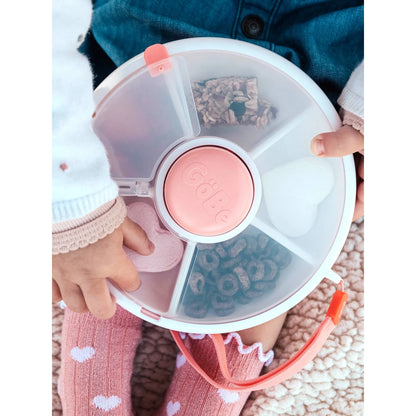 Set "Snack Spinner Flip" Coral Pink – GoBe Kids