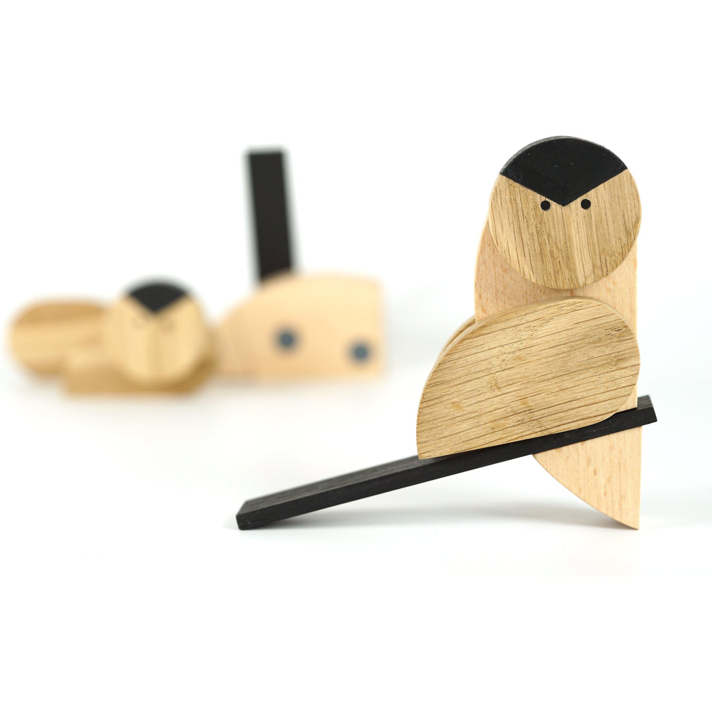 Búho Nórdico de Madera Magnético – Esnaf Toys