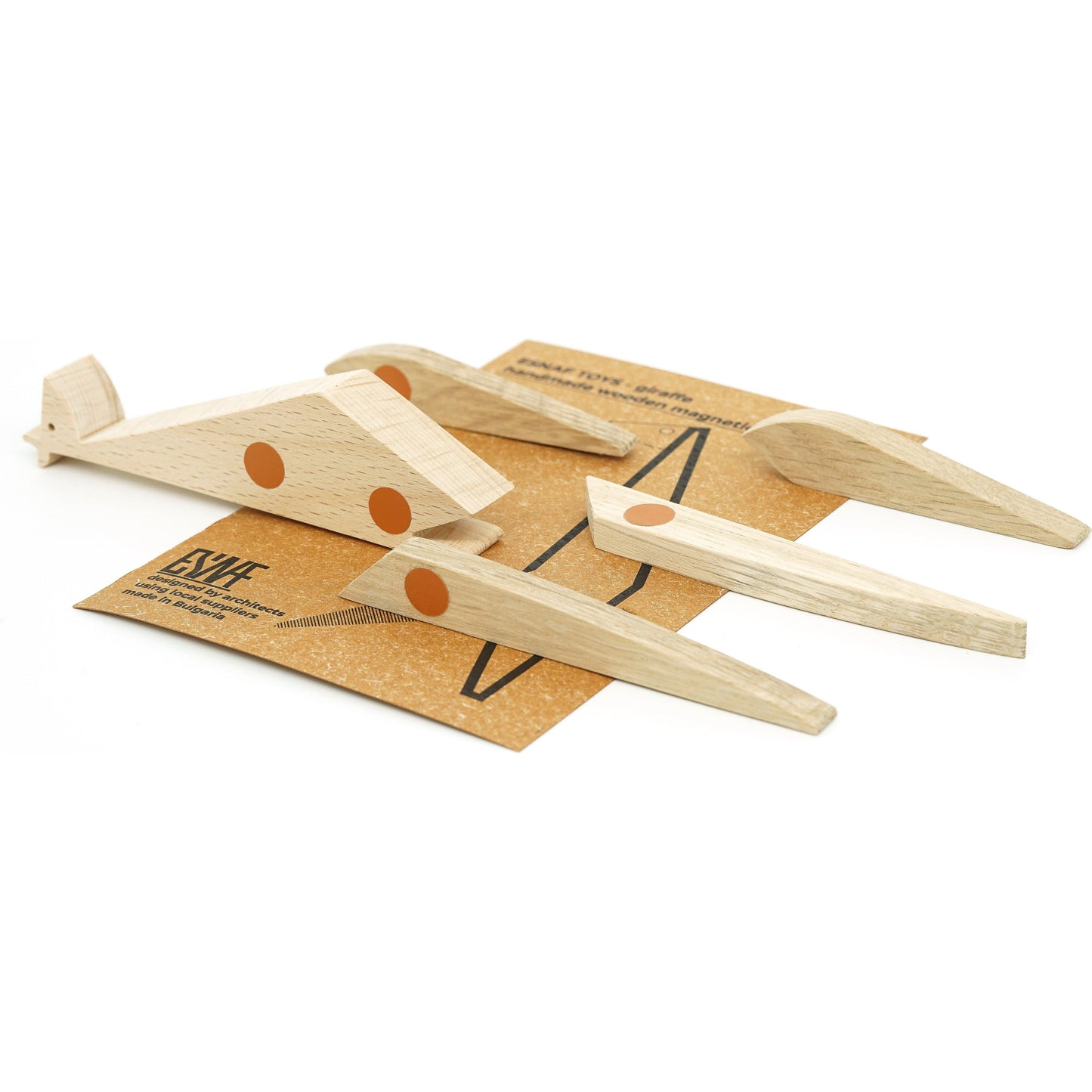 Jirafa de Madera Magnética – Esnaf Toys