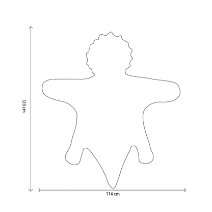 Capa Disfraz Dinosaurio Triceratops – Wild & Soft