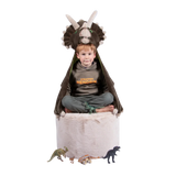 Capa Disfraz Dinosaurio Triceratops – Wild & Soft