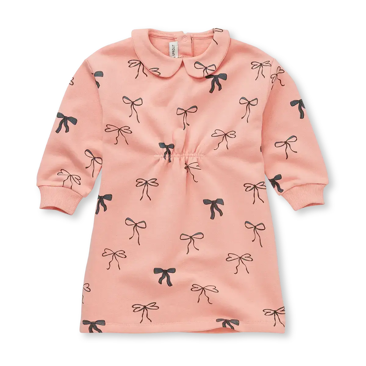 Vestido con Estampado de Lazos – Peach Parfait | Sproet & Sprout