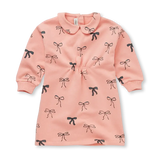 Vestido con Estampado de Lazos – Peach Parfait | Sproet & Sprout