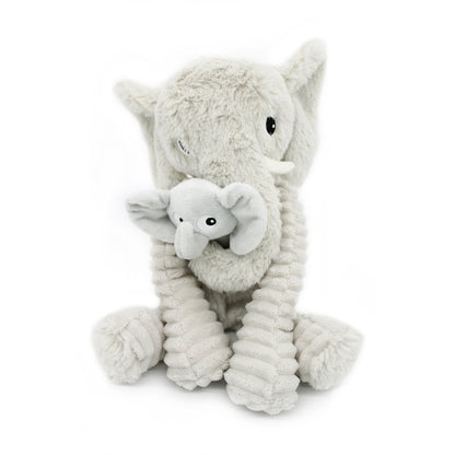 Elefante Gris Claro Mamá y Bebé | Les Ptipotos