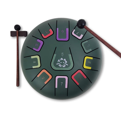 Tambú 8" 11notas - Verde Jungla mate