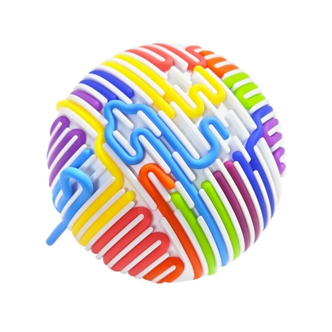 Pelota Sensorial Creativa con Tiras de Silicona – Miwis