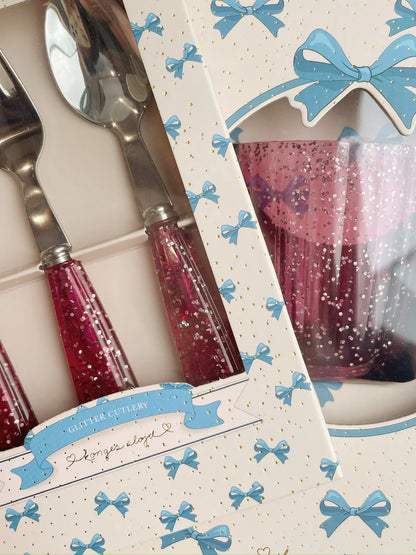 Set de cubiertos Glitter - Konges Sløjd