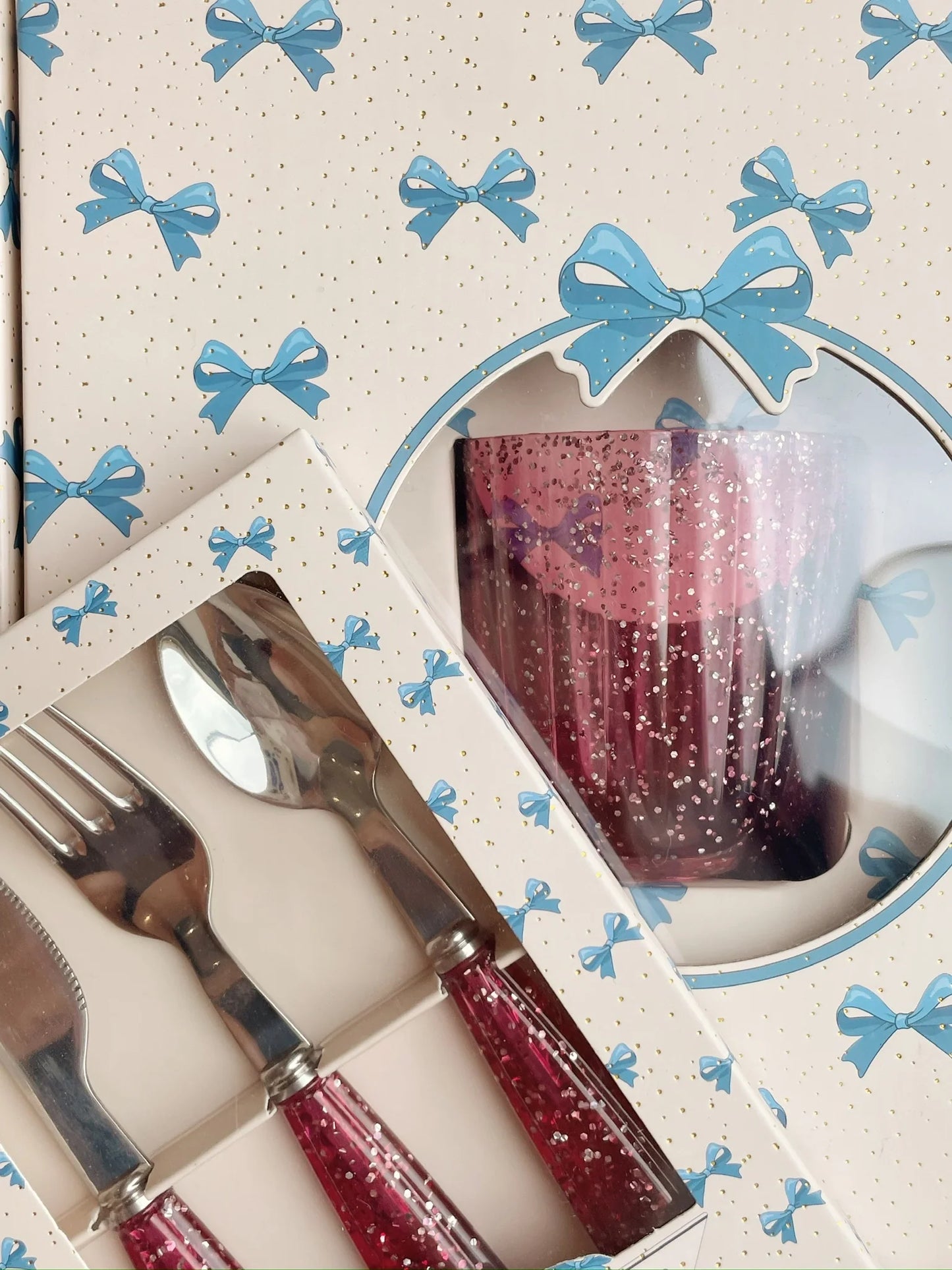 Set de cubiertos Glitter - Konges Sløjd