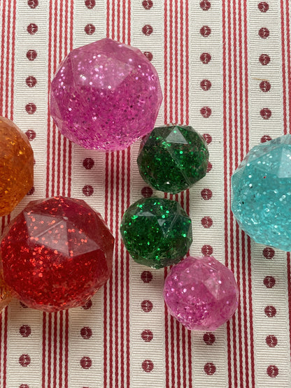 Set de pelotas saltarinas con purpurina · Konges Sløjd