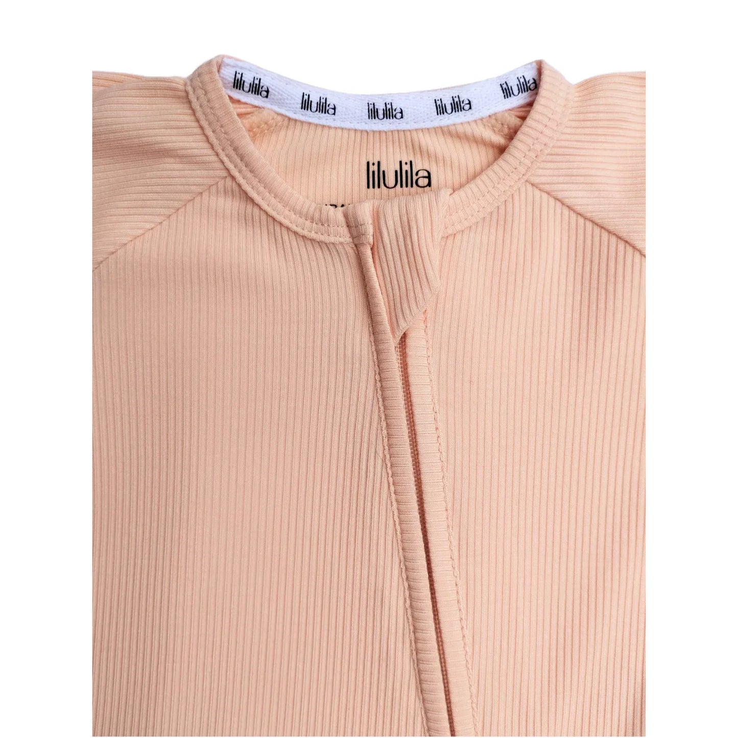 Pijama Bambú Coral Ribbed | Lilulila