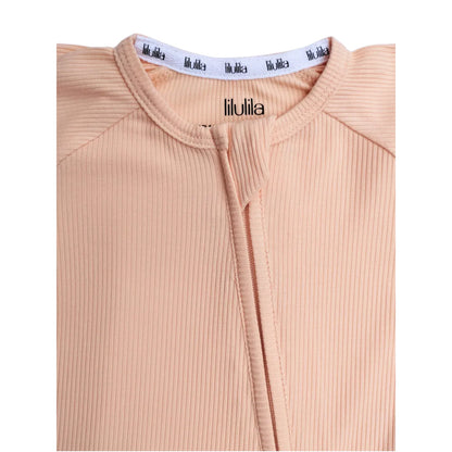 Pijama Bambú Coral Ribbed | Lilulila