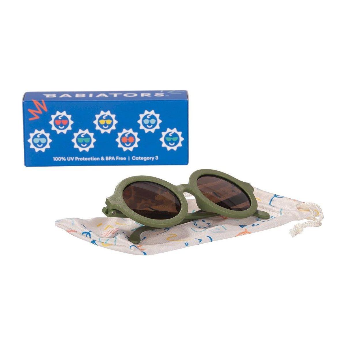 Gafas de Sol Euro Round – Wild Moss de 0-24 meses