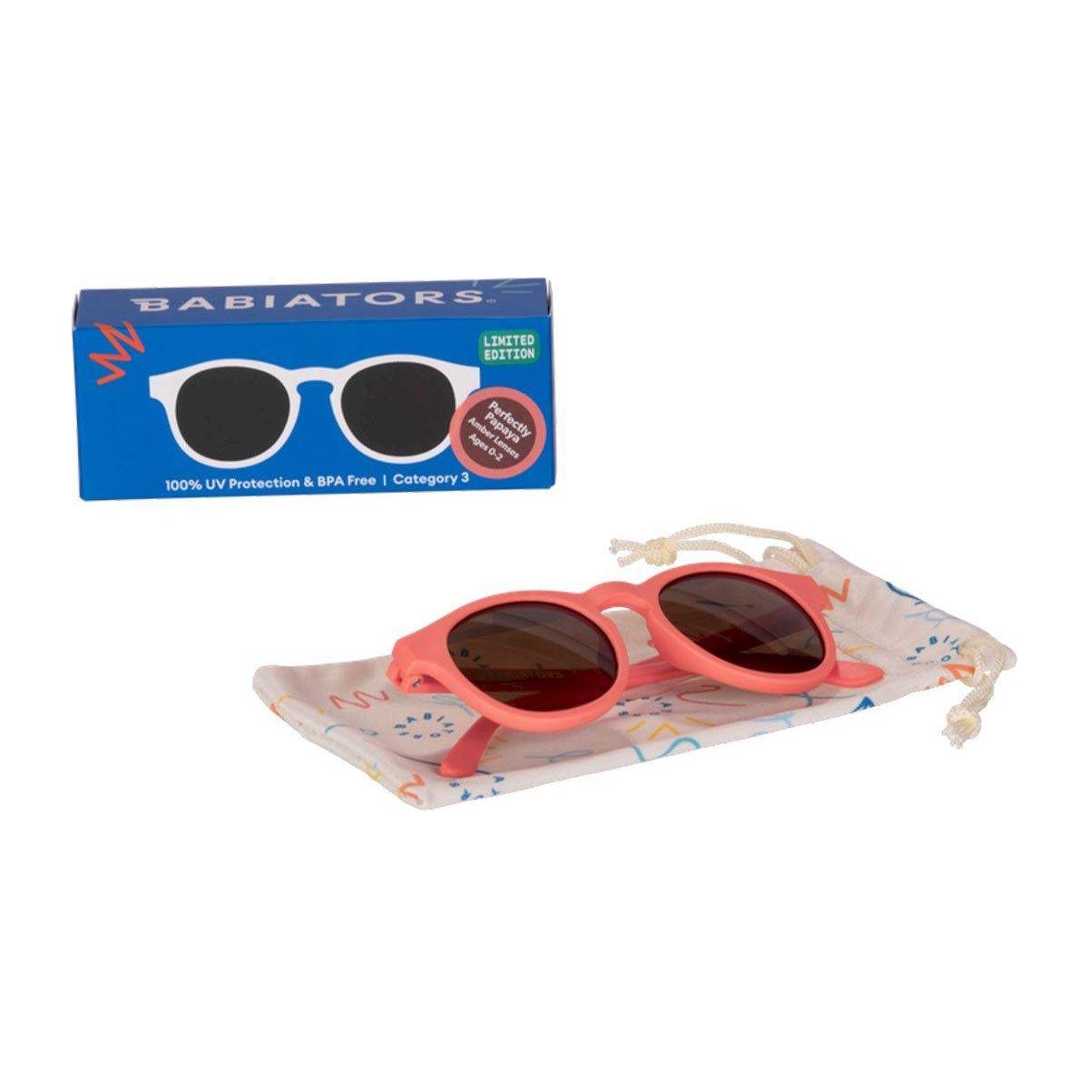 Gafas de Sol Keyhole Perfectly Papaya de 0-24 meses