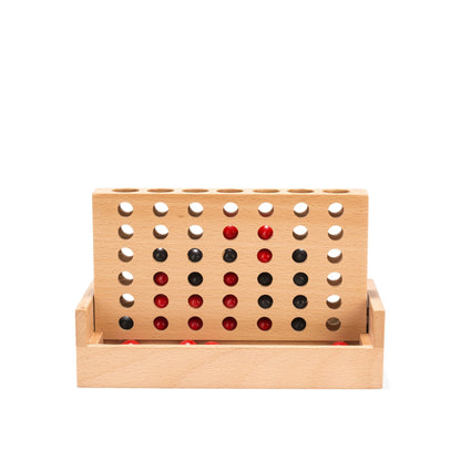 Juego de Madera “4 in a Row” - Kikkerland
