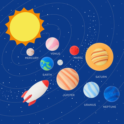 Set de Gomas “Sistema Solar” de Legami