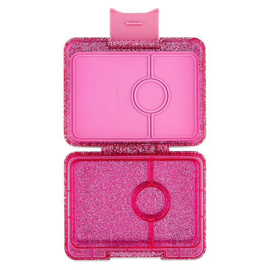 Yumbox Snack 3 Compartimentos – Glitter Rosa