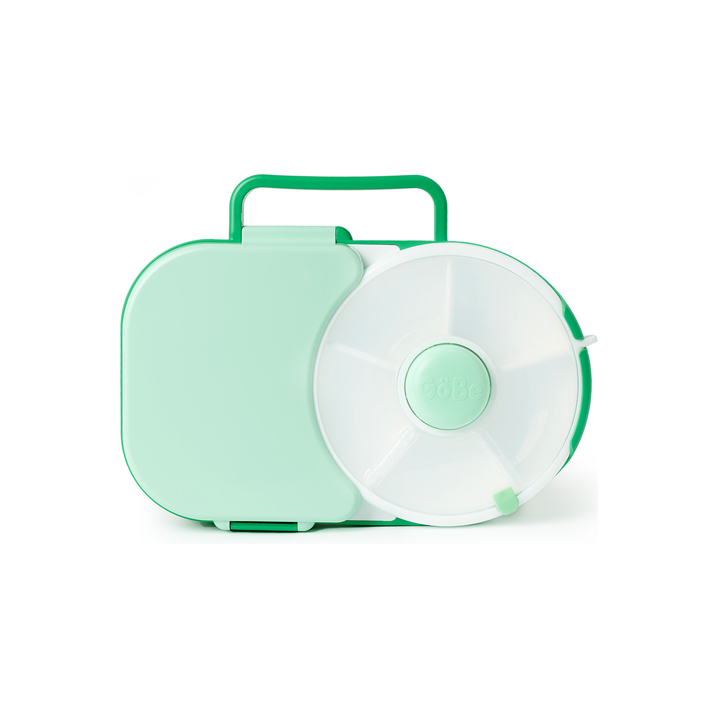 Caja de Almuerzo 2 en 1 con Spinner – Sage Green