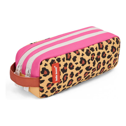 Estuche “Leopard” de Hello Hossy (2 cremalleras)