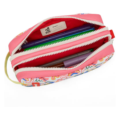 Estuche “Happiness” de Hello Hossy (2 cremalleras)