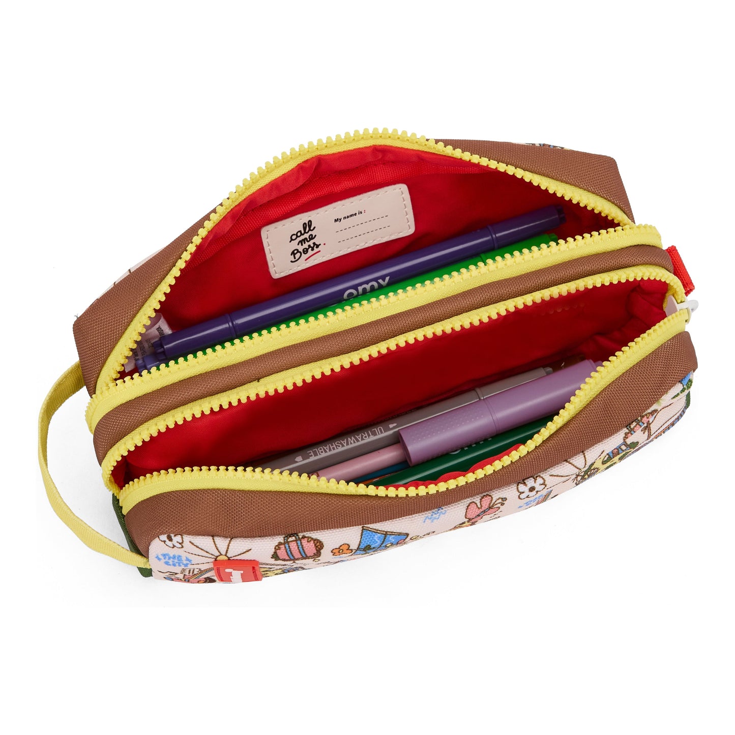 Estuche “San Francisco” de Hello Hossy (2 cremalleras)
