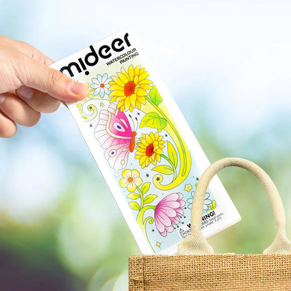 Libro Acuarela de Viaje¨Flores¨Mideer