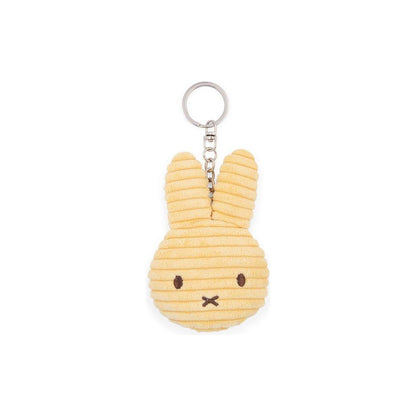 Llavero Miffy Flat ECO Corduroy  Buttercream – 10 cm