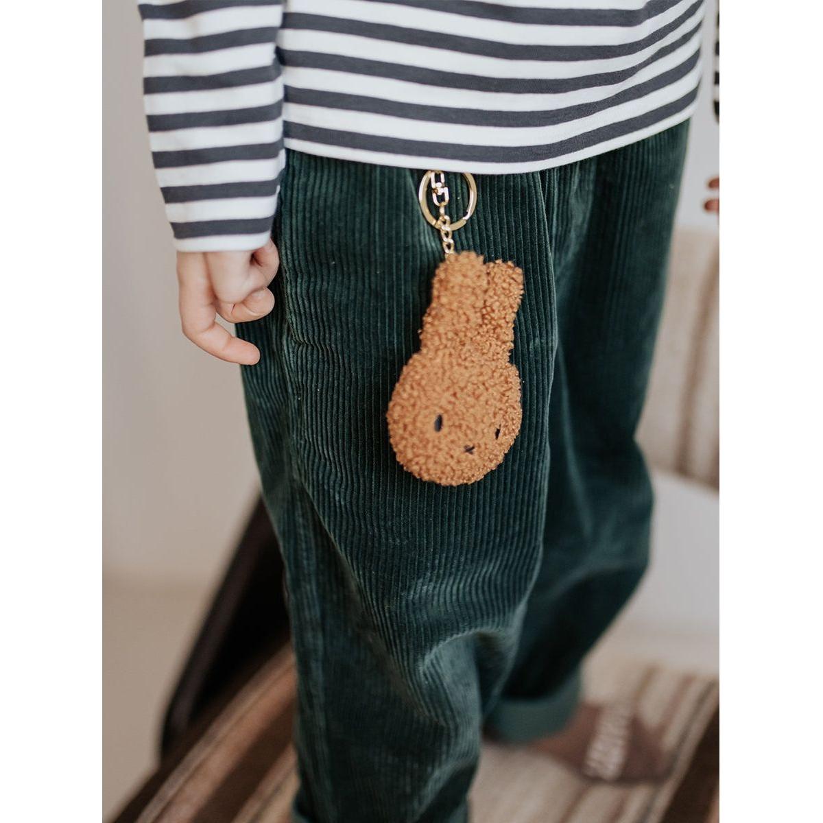 Llavero Miffy Flat ECO Tiny Teddy  Cinnamon – 10 cm