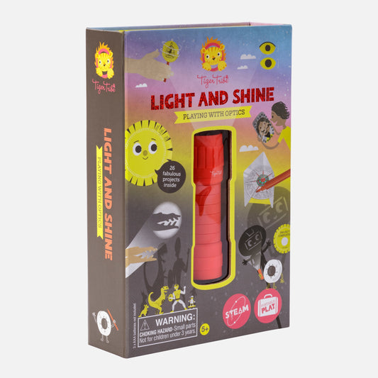 Juego de Luz y Brillo – Jugando con Óptica – Tiger Tribe