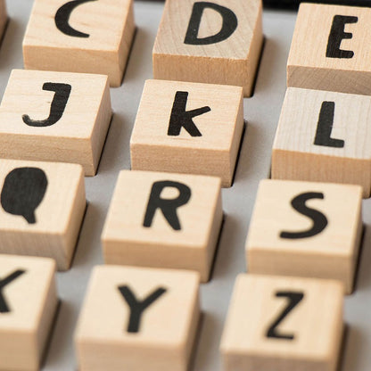 BAM! Create Your Words – Tampones de Madera (28) | Londji