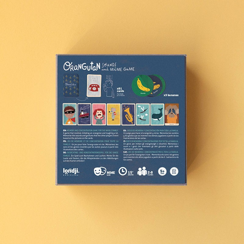 ORANGUTAN – Juego de sonidos y mímica | Londji