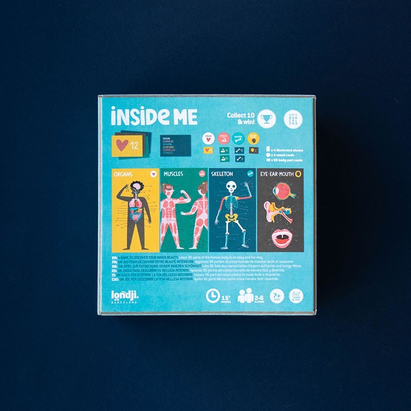 Juego Educativo Inside Me – Descubre el Cuerpo Humano - Londji
