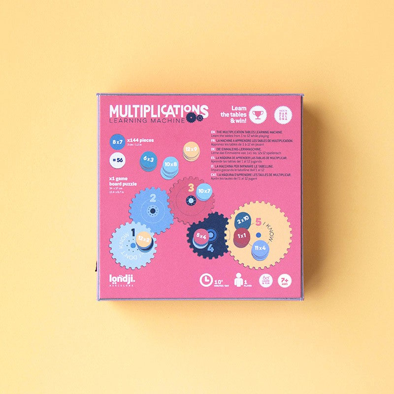Multiplication – Learning Machine (Tables from 1 to 12) | Londji