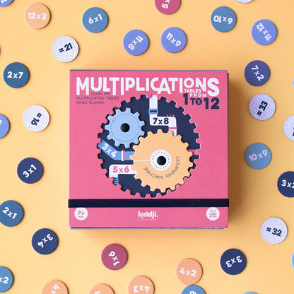 Multiplication – Learning Machine (Tables from 1 to 12) | Londji