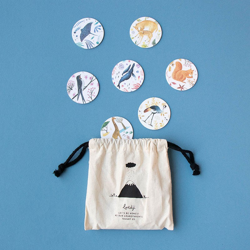 Wildlife Memo – Juego de memoria de animales  | Londji