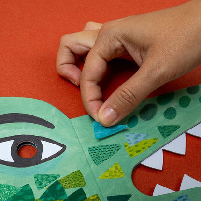 Be Wild! Crocodile – Máscara + Pegatinas | Londji