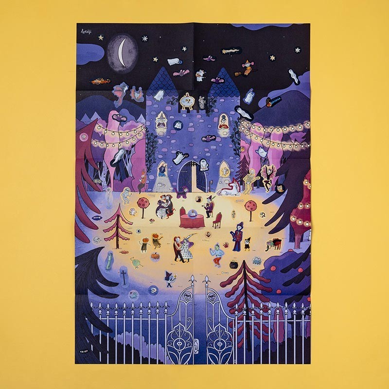 Activity Enchanted World – Poster & Stickers | Londji