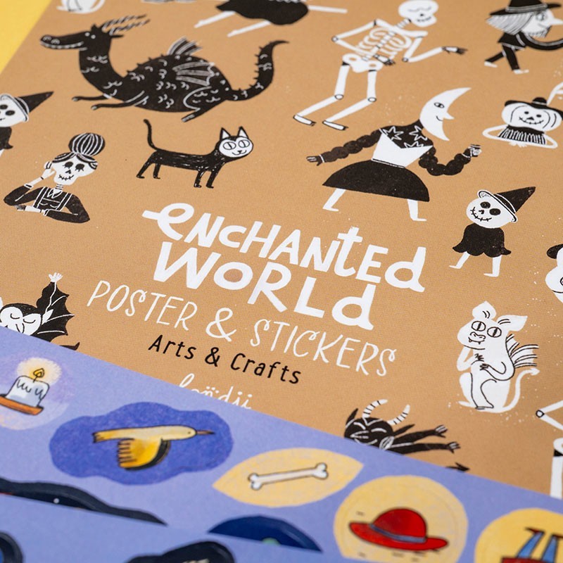 Activity Enchanted World – Poster & Stickers | Londji