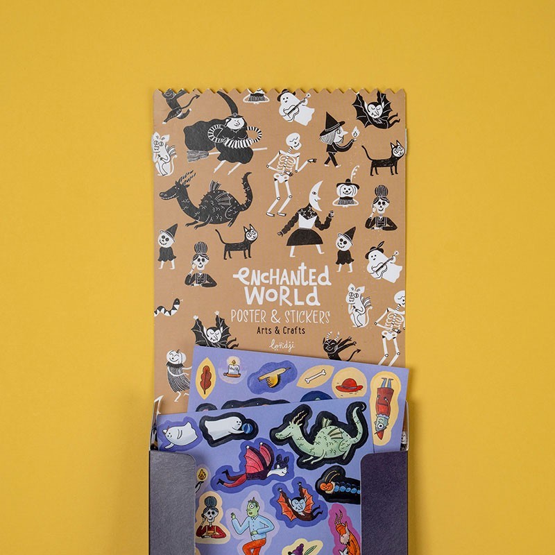 Activity Enchanted World – Poster & Stickers | Londji