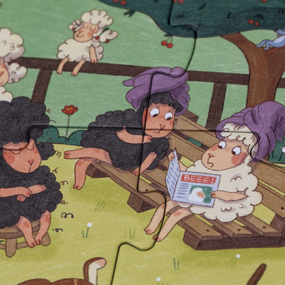 Puzzle  Farmtastic  + Juego de Observación (36 piezas) | Londji