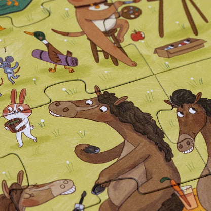 Puzzle  Farmtastic  + Juego de Observación (36 piezas) | Londji