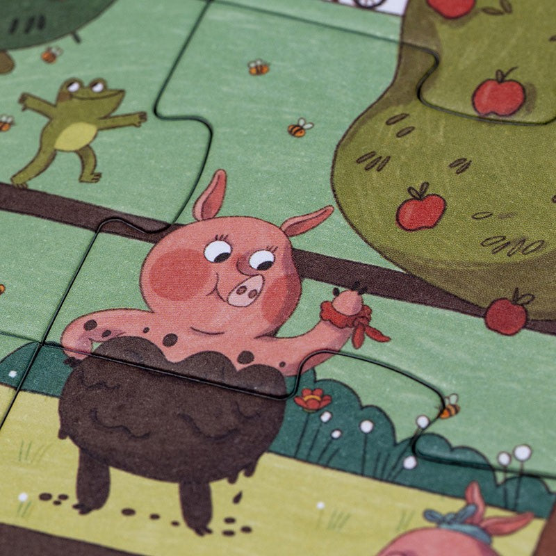 Puzzle  Farmtastic  + Juego de Observación (36 piezas) | Londji