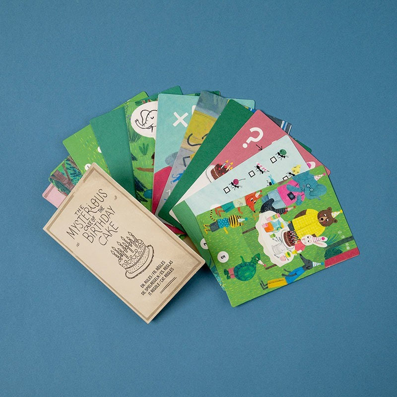 Puzzle The Mysterious Case of the Birthday Cake + Juego de detectives (100 piezas) | Londji