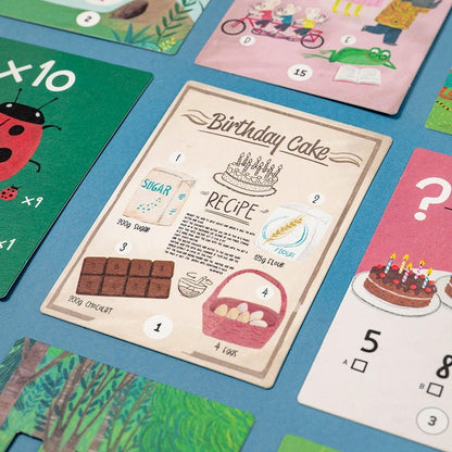 Puzzle The Mysterious Case of the Birthday Cake + Juego de detectives (100 piezas) | Londji